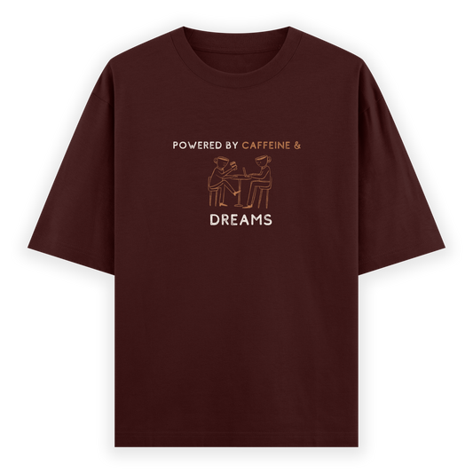 Caffeine & Dreams Oversized T-shirt