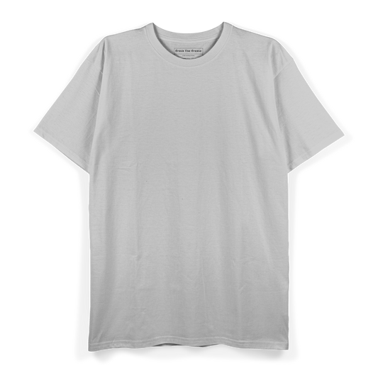 Unisex Regular Fit Crew Neck T-shirt: Cloud